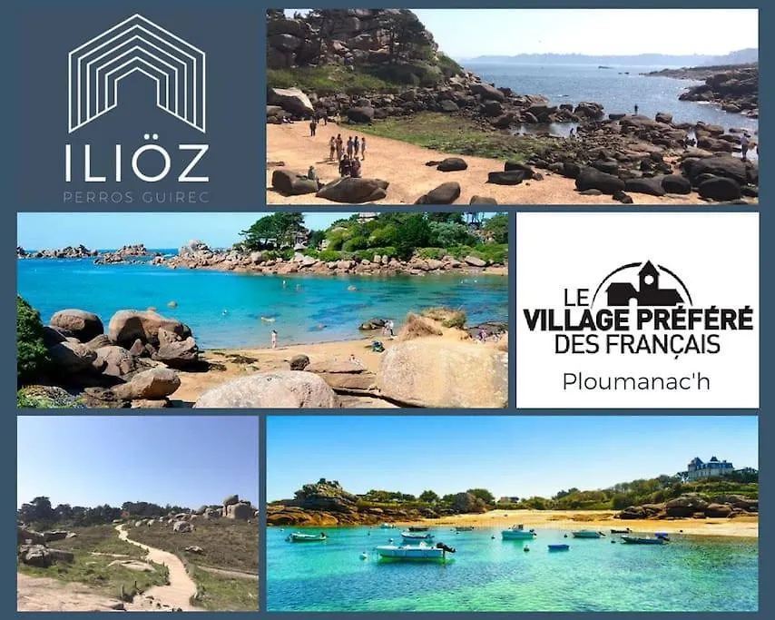 Appartement Elegant A 2 Pas De La Mer Perros-Guirec Apartamento
